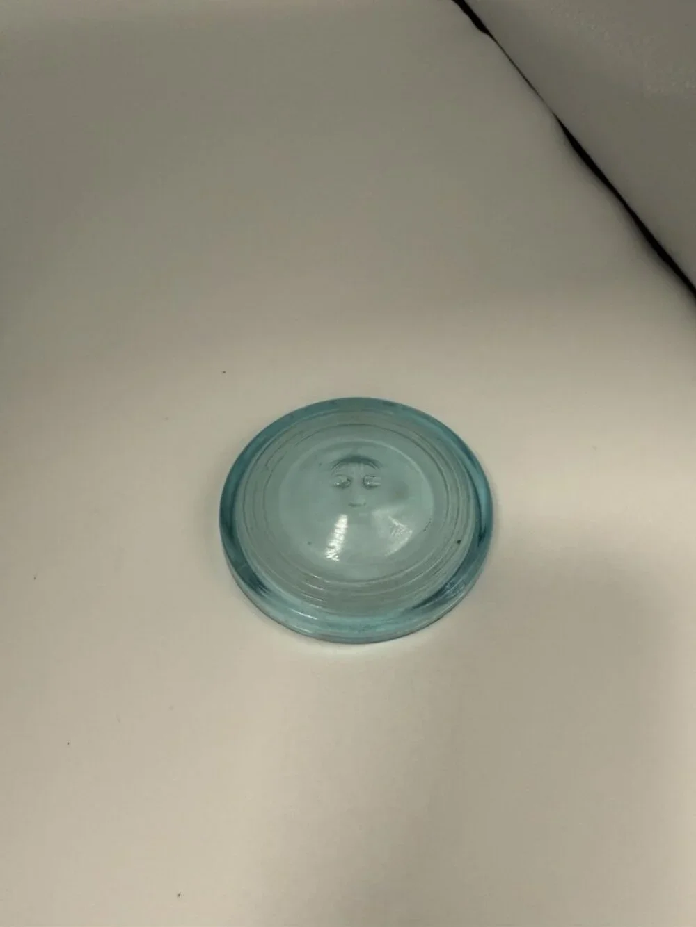 Vintage Ball IDEAL Mason Aqua Blue #6 Quart Jar With Glass Lid Wire Bail 1910-23